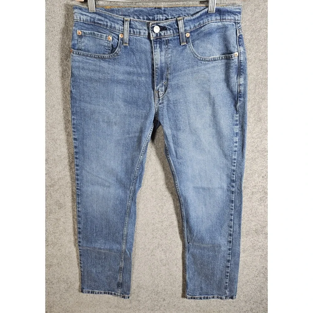 Levis 559 Relaxed Straight Jeans Mens Size 32x32 Blue Denim Stretch Pockets